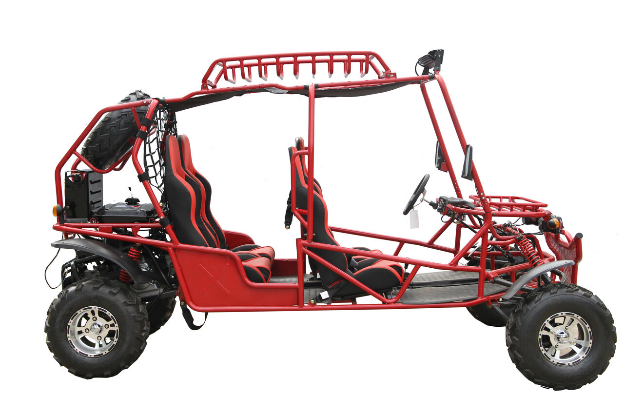 New Rps Tk300Cc Efi 4 Seater Go Kart (Tk300Gk-6A) 300 Cc Full Size Go Kart With Chrome Rims