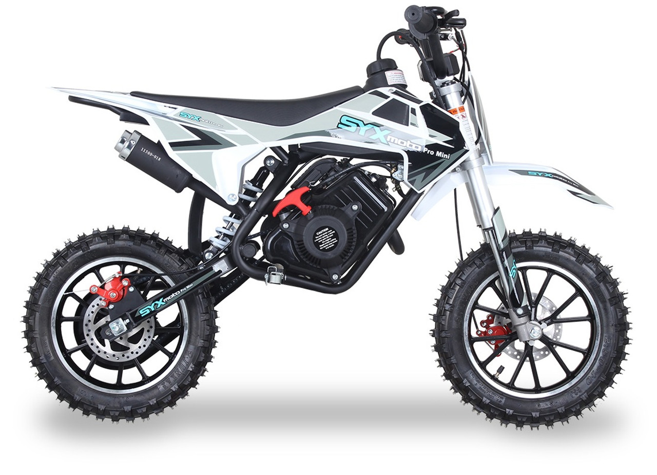 Ice Bear Mini 57.6cc (PAD50-3) Dirt Bike, Pull Start, 4-stroke Engine, automatic transmission