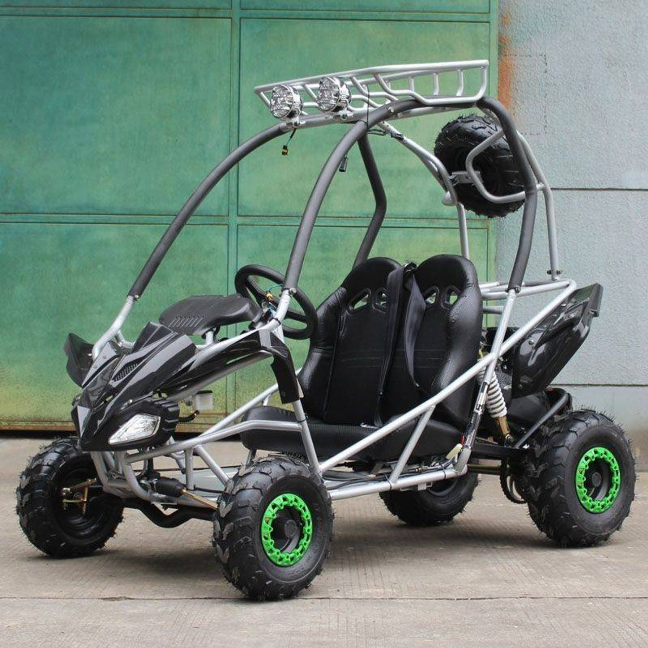 Dongfang 200cc (DF200GVS) Kids Go Kart, Type-GVS, Automatic, Spare Wheel, Remote Control