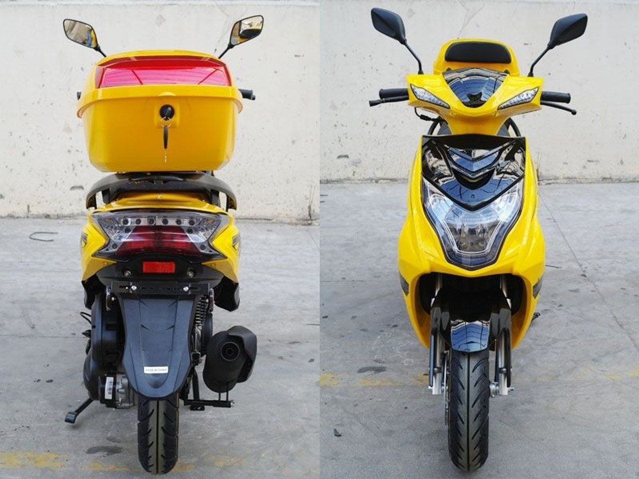 DongFang Super 200 (SUPER 200-YL) Gas Moped Scooter, Automatic CVT Big Power Engine, Sporty Style