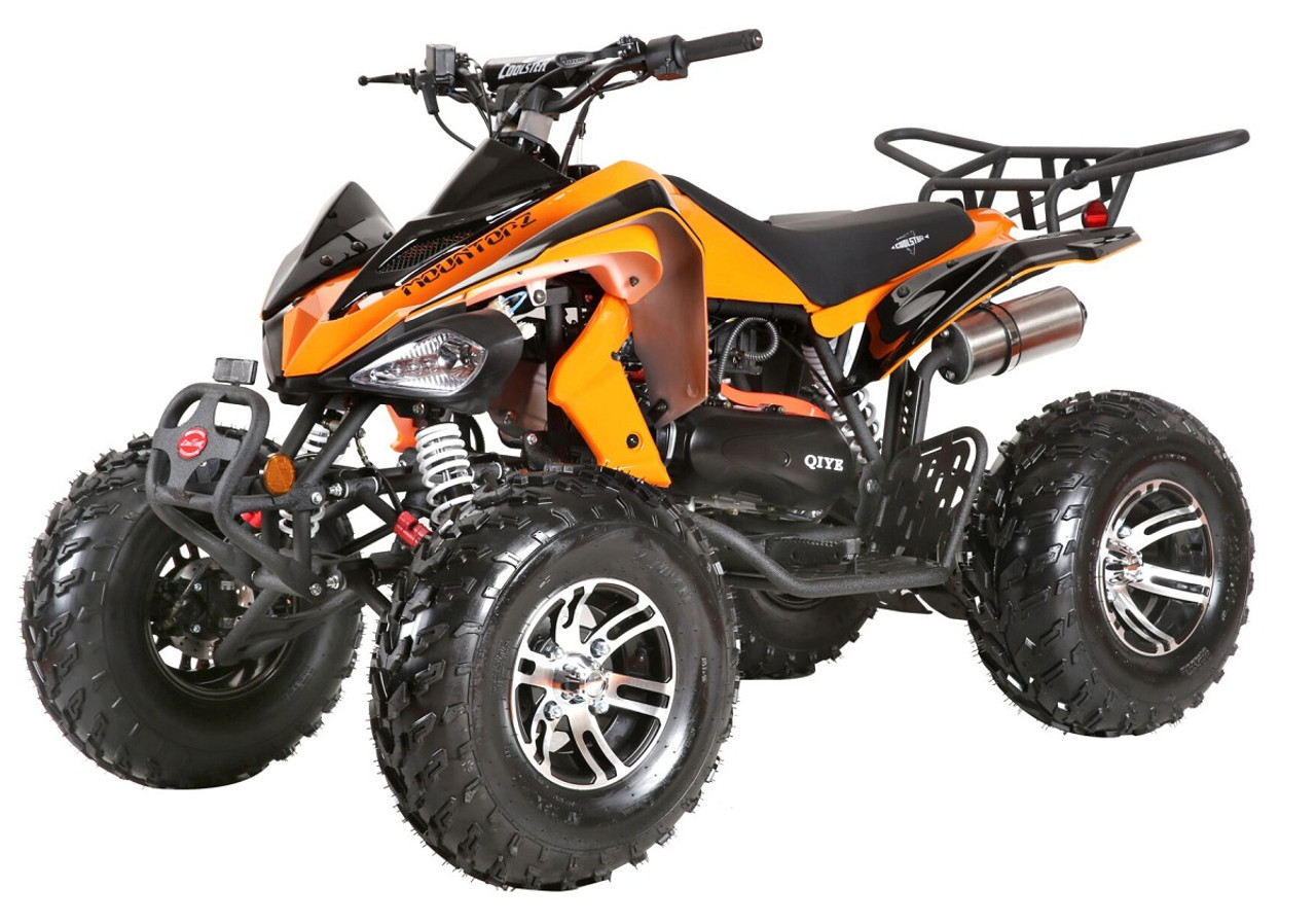 Coolster 3200S Sports Style Adult ATV, 168.9Cc, Alloy Rims, Automatic with reverse, Electric Start - Yellow
