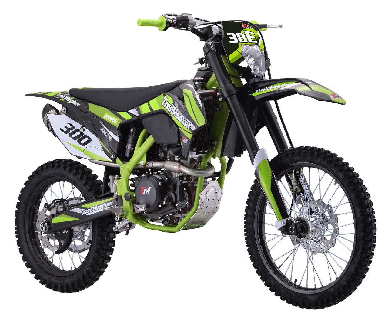 New TrailMaster Dirt Bike TM 38E EFI Electric start, 6 speed manual clutch