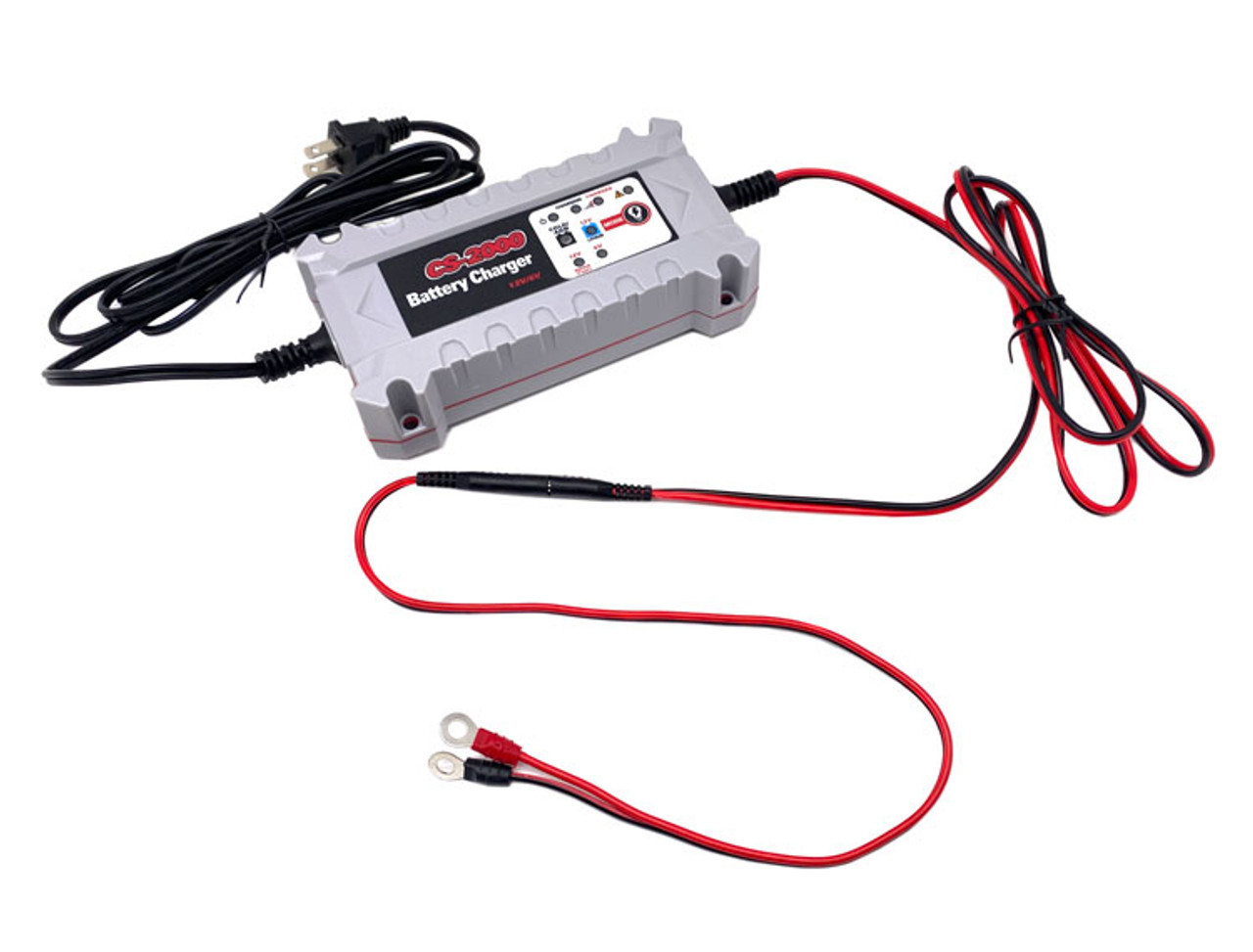 2Ah Smart Battery Charger and Maintainer for Lithium Batteries