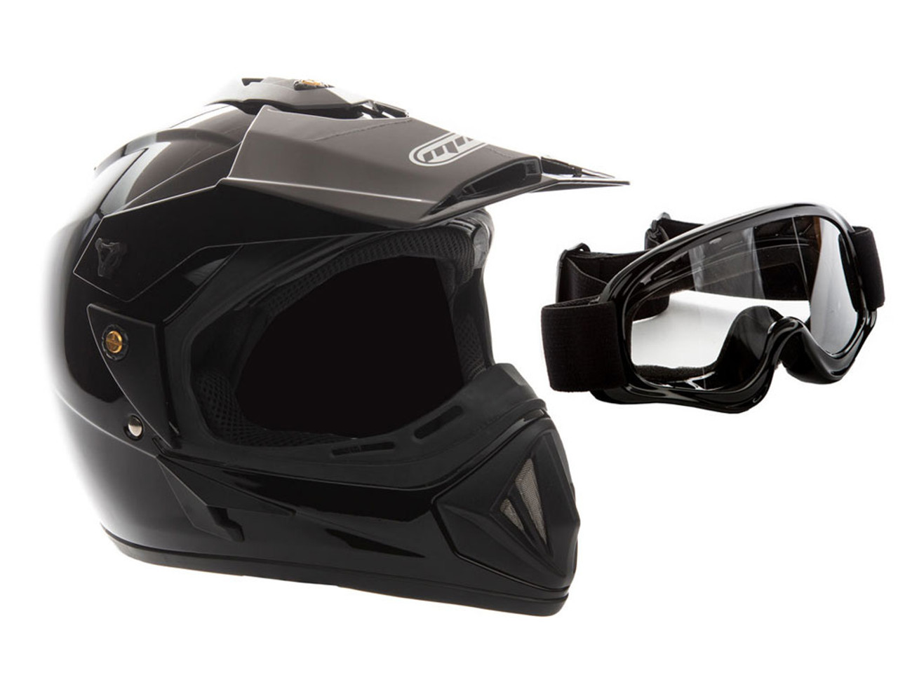 OFF Road MMG Helmet. Model 30 - DOT Approved (FREE GOGGLES INCLUDED)