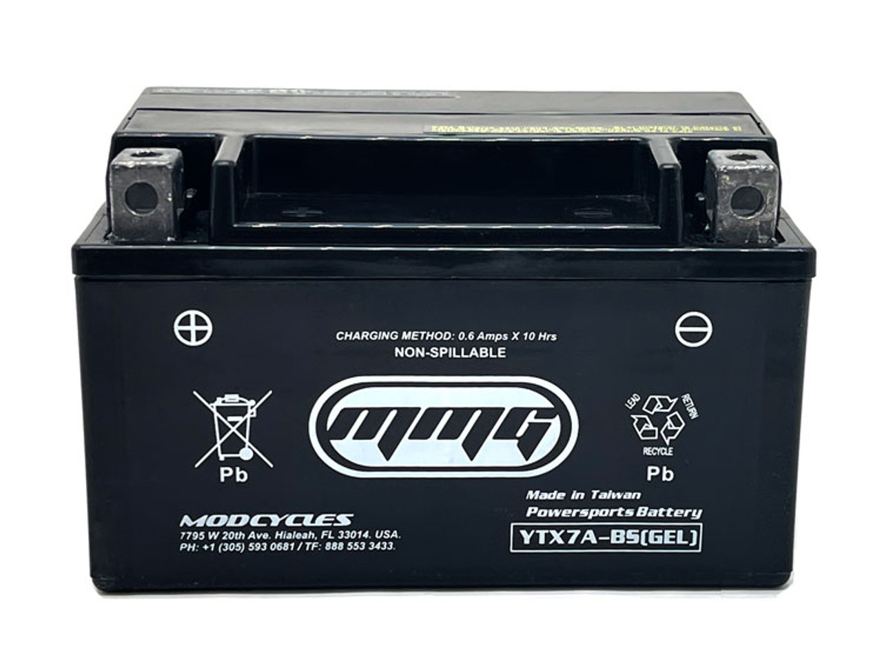 MB. Battery YTX7A-BS (Factory Sealed, Activated) *GEL CELL*