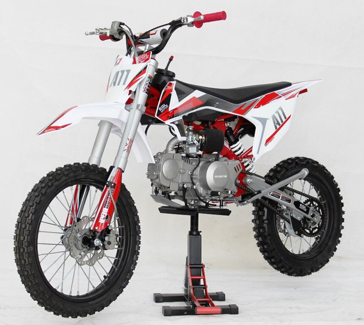 EGL A11 Pro 125Cc Youth Dirt Bike, Single Cylinder, 4-stroke, Air Cooled, Manual Clutch, Kick Start