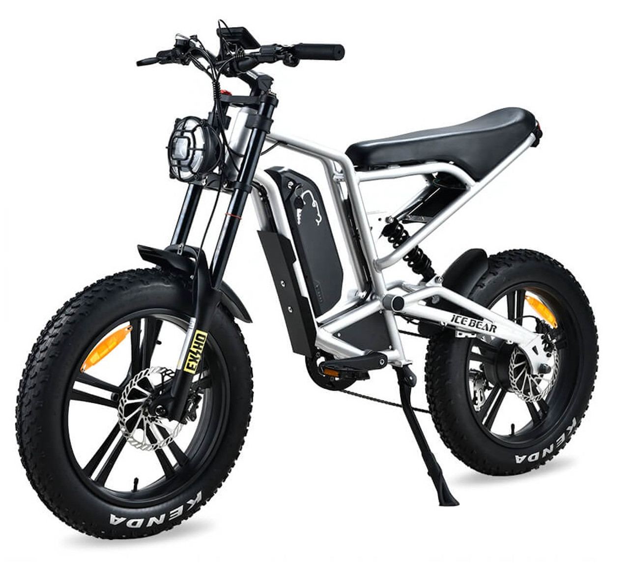 Icebear EBA216x500 Electric Bike, Powerful 500W Motor With 48V12Ah Removable Lithium-ion battery