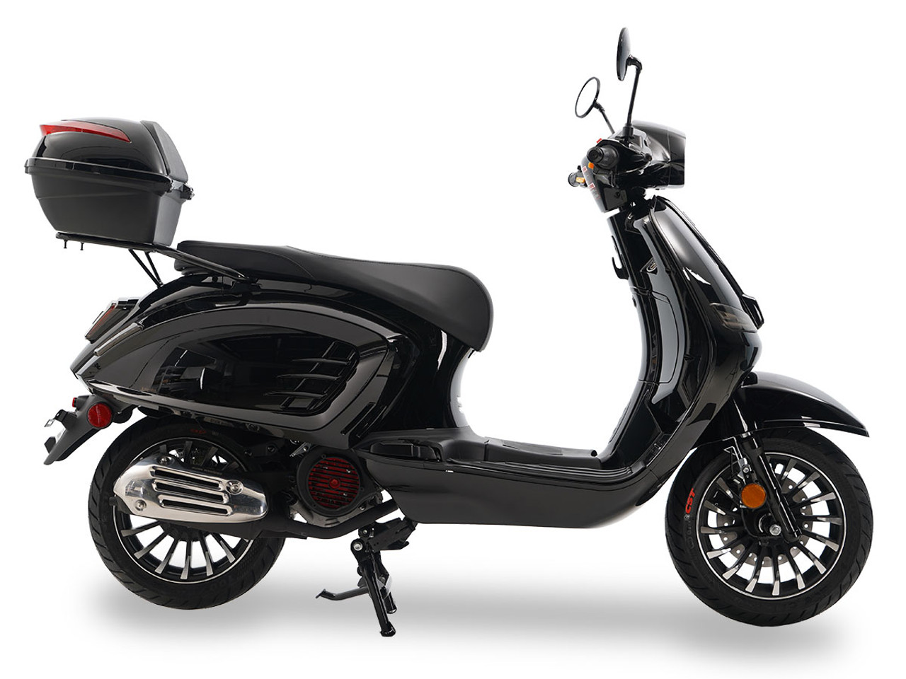 Icebear Classic (Pmz150-16) 150Cc Gy6 , Automatic Cvt Transmission , 100X80-12 Tires Front And Rear, Digital Dash, Led Lighting