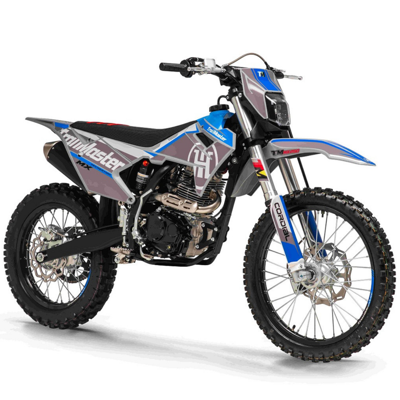 TrailMaster JHL Pro Series TM MX250 Dirt Bike - Powerful 223cc Zongshen Engine