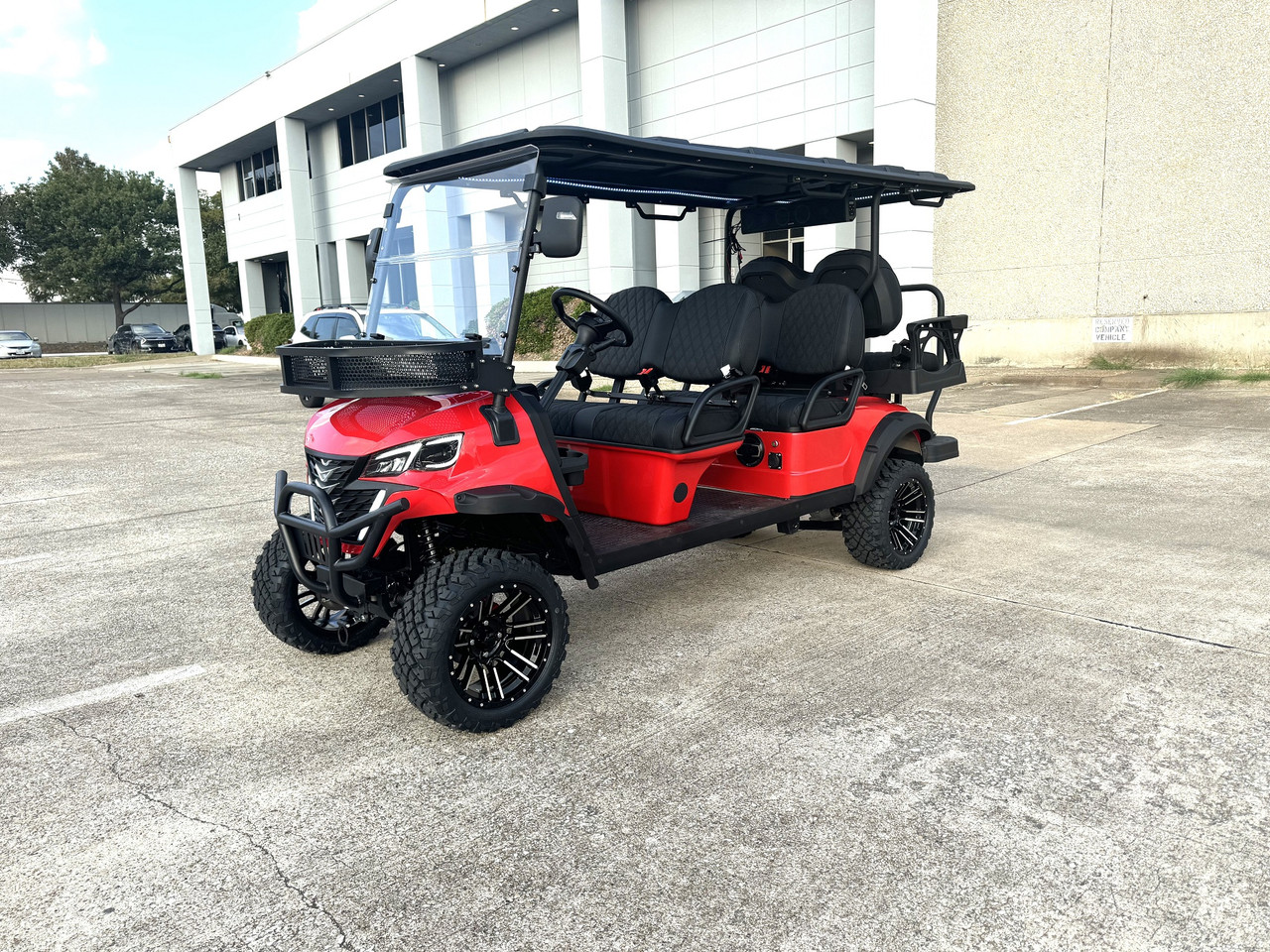 TBM X6-SEATER GOLF CART WITH 5KW LITHIUM BATTERY