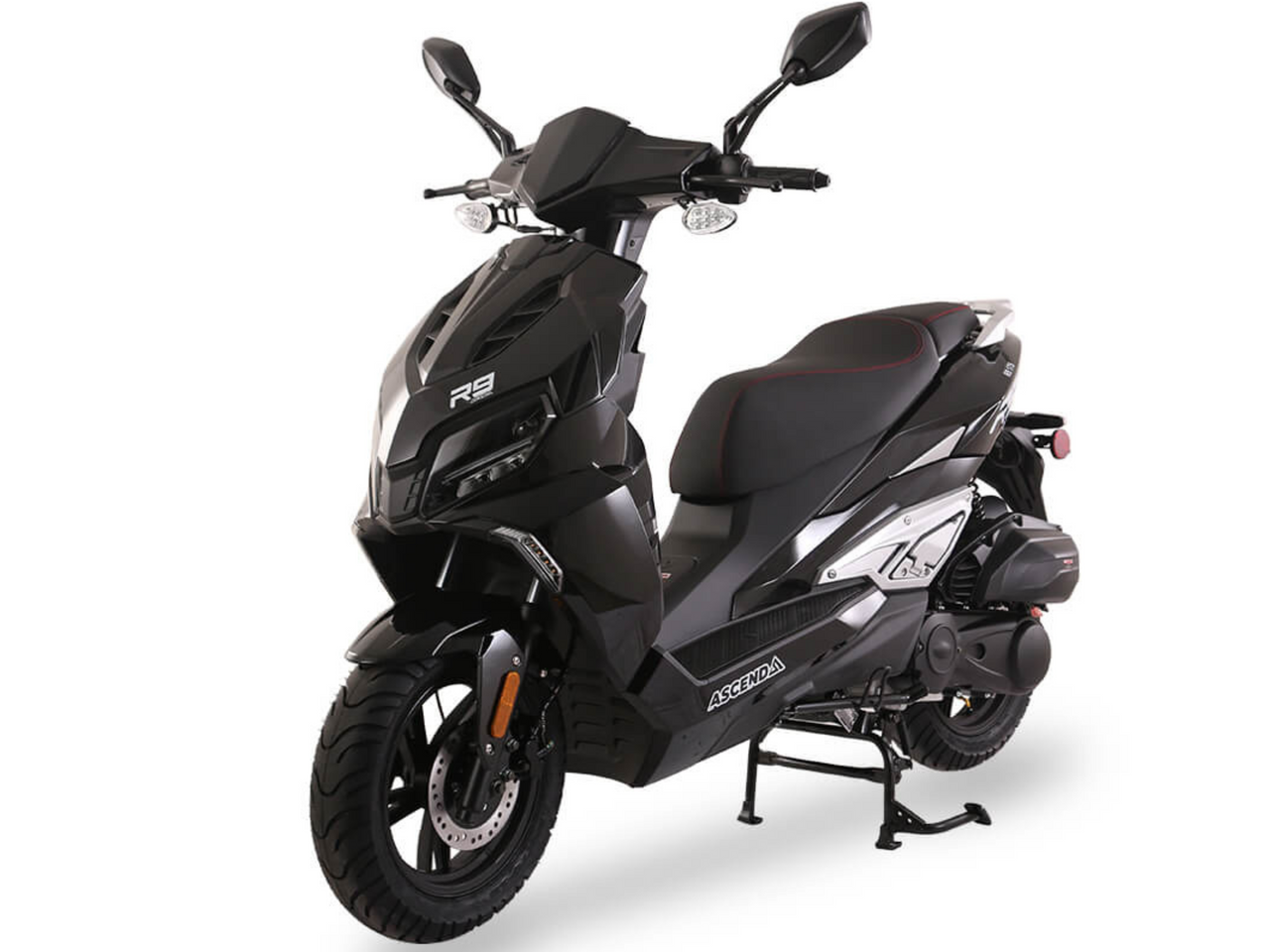 New Ice Bear PMZ200-R9 EFI Scooter – 12" Alloy Wheels, LED Lights, Digital Speedometer