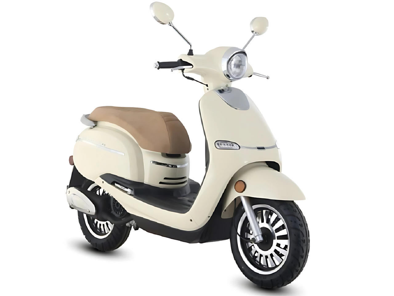 Trail Master Turino 150 Retro Design Scooter With Electric and kick start