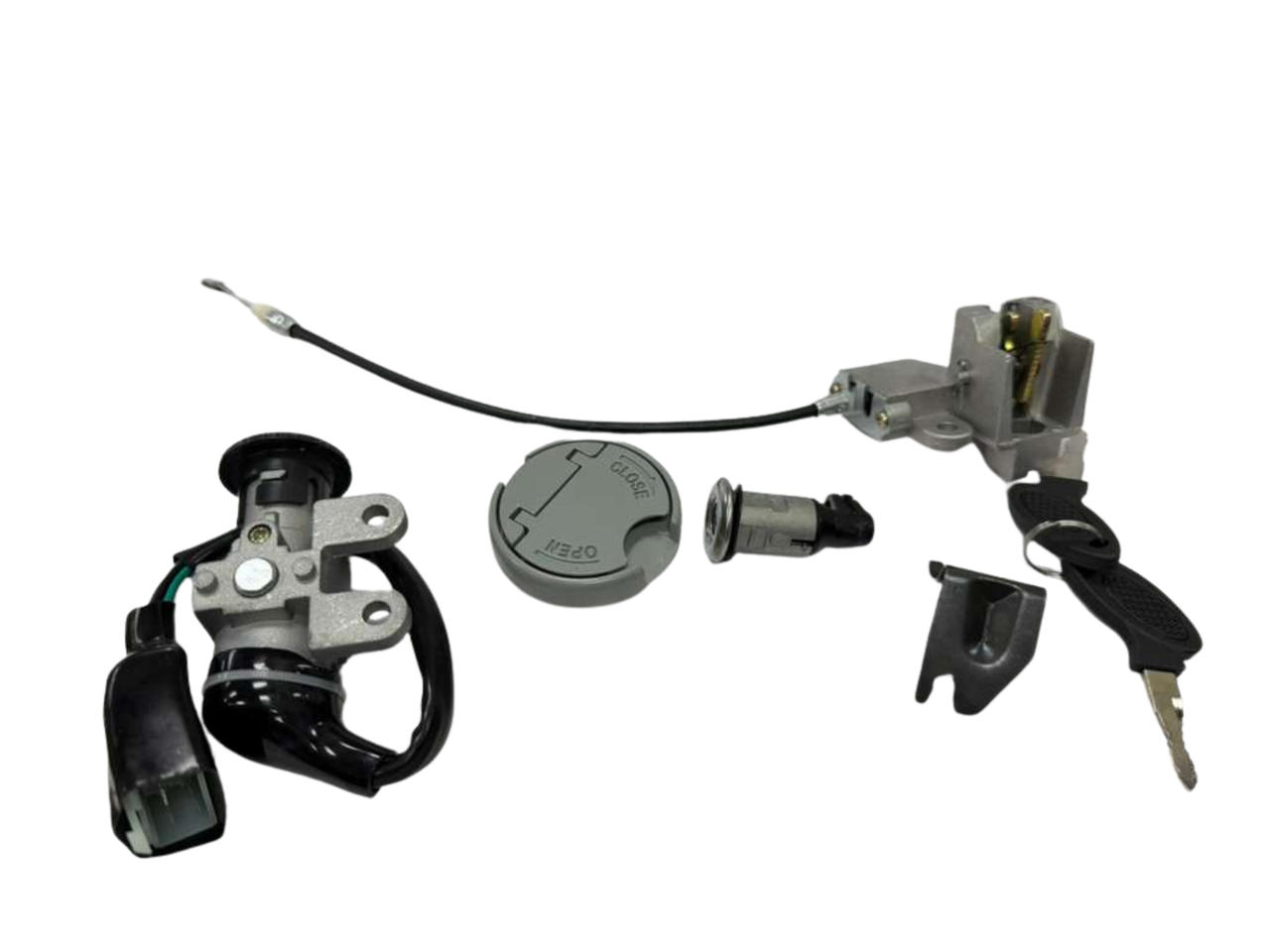 Ignition Switch Key Set for GY6 50cc & 150cc Scooters, Mopeds – Roketa, Taotao, Jonway Compatible