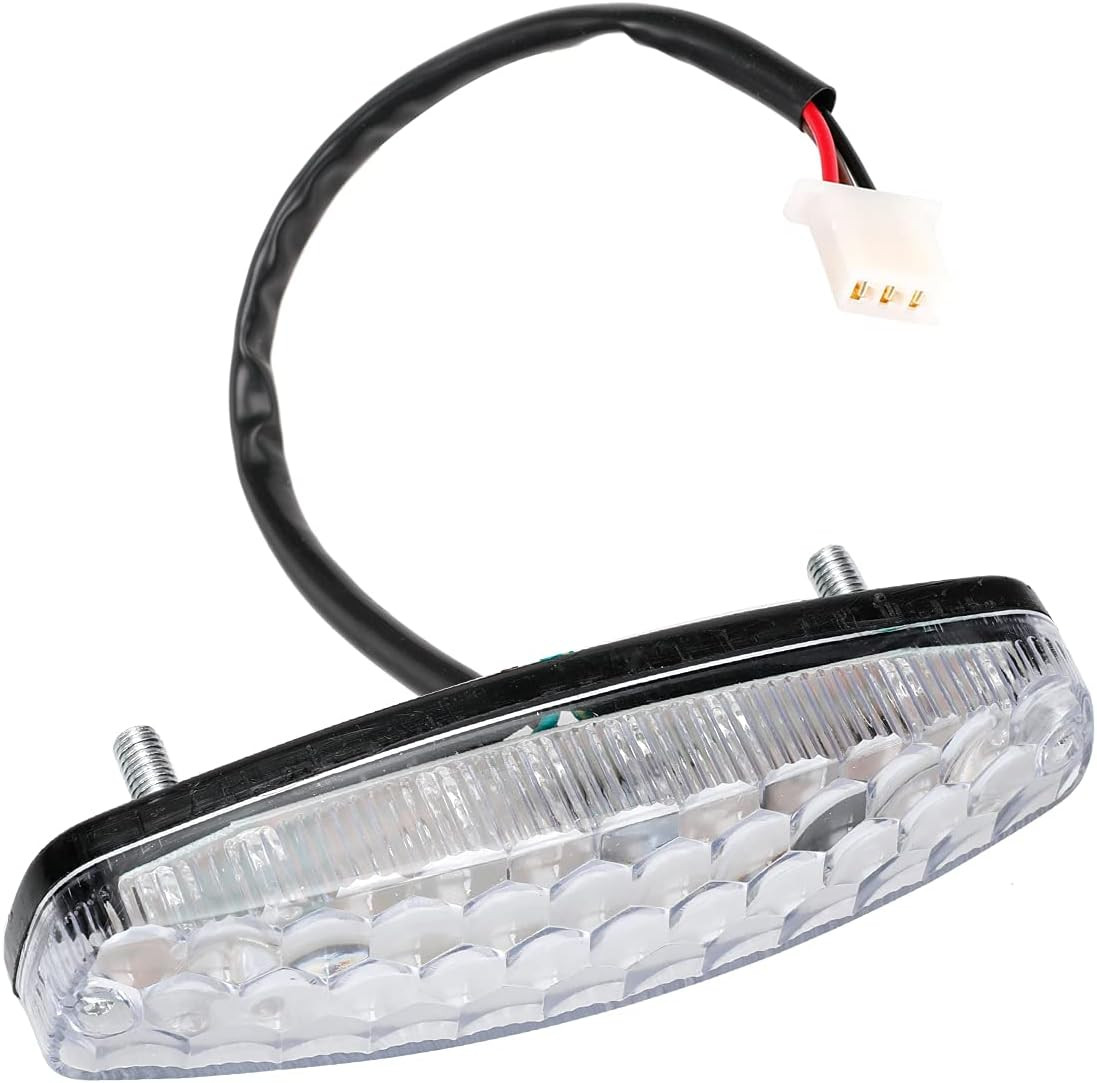 12V Front Head Light Lamp and Rear Brake Tail light for 50cc 70cc 90cc 110cc 125cc Taotao 110B Coolster 3050C Vitacci HAWK Peace Roketa Sunl BMS RPS Raider 6 ICEbear Chinese Quad ATV 4 Wheeler