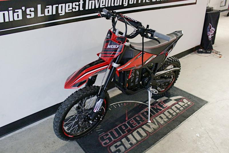 Nicot E-Wolf Electric Dirt Bike – 6,500W Off-Road Pit Bike with 40 MPH Top Speed