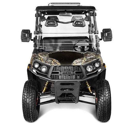 Tree Camo - Vitacci Rover-200 EFI 169cc (Golf Cart) UTV, 4-stroke, Single-cylinder, Oil-cooled - Fully Assembled and Tested front view