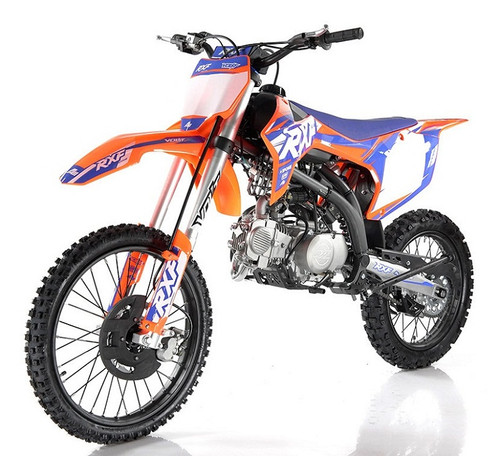 Apollo RXF 150 LMAX Freeride 140cc Dirt Bike, Manual Transmission, (16'/19') tires, Large Frame - ORANGE Apollo RXF 150 LMAX Freeride 140cc Dirt Bike, Manual Transmission, (16'/19') tires, Large Frame - ORANGE