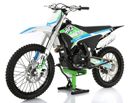 Apollo Thunder 250cc Dirt Bike, Offroad Racing Electric and Kick Start - Fully Assembled and Tested - Green