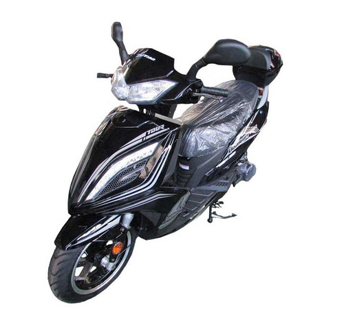 TAOTAO TITAN 150 GAS STREET LEGAL SCOOTER - Fully Assembled and Tested - Black