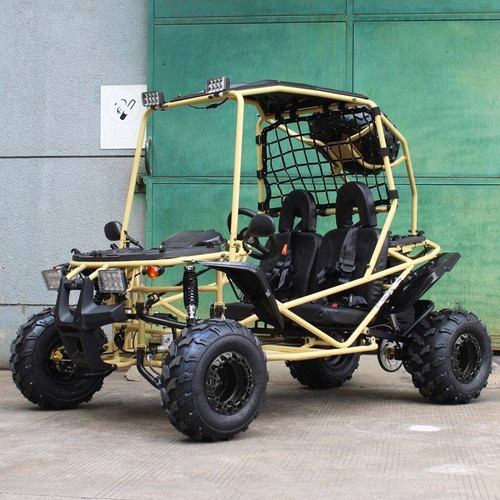 Dongfang 200cc (DF200GSX) GSX Go Kart, Full Size For Adult And Big Kids, Auto With Reverse, Spare Wheel - Sand
