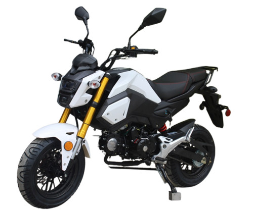 DongFang Vader 125cc (DF125RTR) Special Edition Motorcycle With Manual Transmission, Electric Start, Dual Headlights, Big 12" Wheels