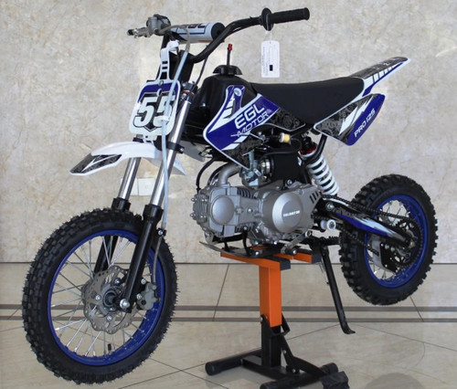 EGL Motor Pro 125Cc Dirt Bike, Semi-automatic, Single cylinder, 4-stroke,air-cooling, with balance shaft
