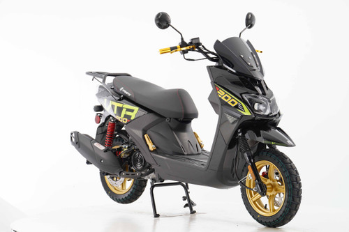Vitacci Fighter Pro VTR 200 Scooter  | 169cc 4-Stroke Scooter w/ Alloy Wheels