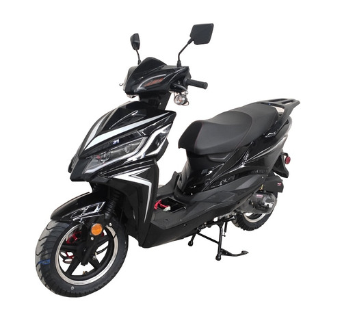 Trail Master Trophy 50 Scooter, Air Cooled, 4 Stroke, Electric and Kick Start-Fully Assembled In a Factory crate
