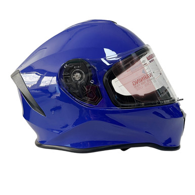 affordable trustworth motorcycle helmet 1Storm Full Face for Adults Men and Women Street Bike Racing Helmet DOT Approved with one Extra Clear Shield: KT828 Smoked Visor Saturn Helmet, Trust No One,