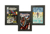Triple Comic Frame 99% UV Safe Museum Edition, Unique Staggered Design