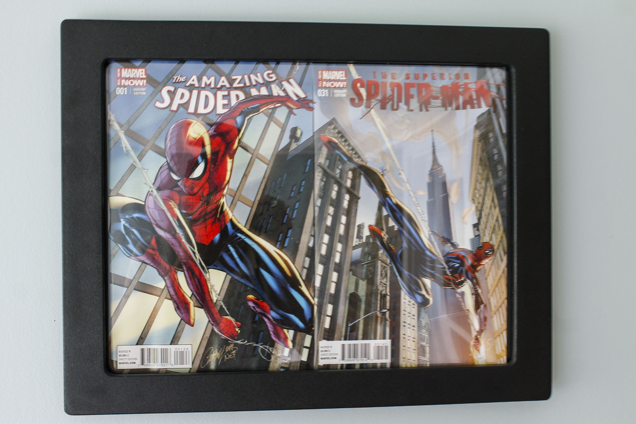 2Book Connecting Cover Comic Book frame (99% UV Safe) Quality