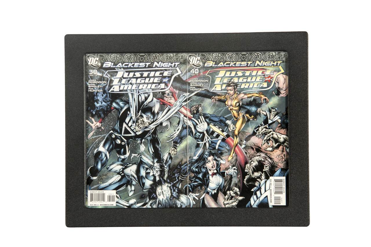 2Book Connecting Cover Comic Book frame (99% UV Safe) Quality