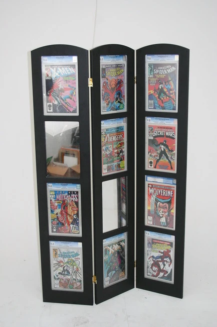 8 Pack Hard Plastic Comic Book Holders - Clear Display & Storage Sleeves For Modern Comics
