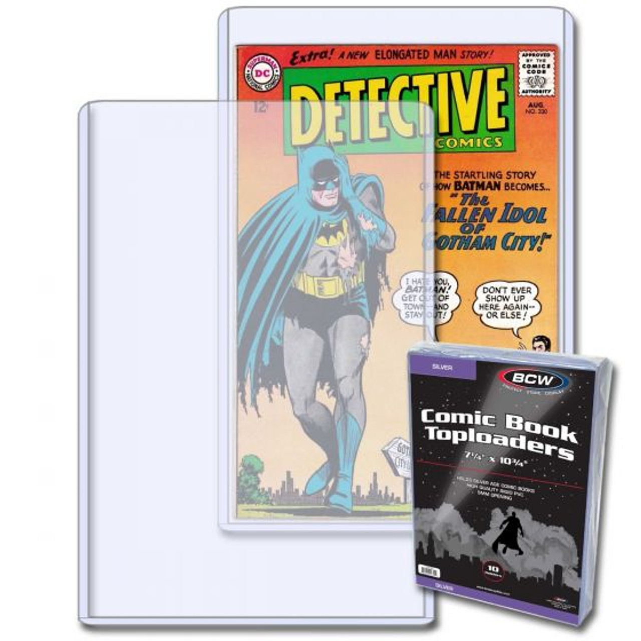BCW Regular/Silver Comic Book Bags