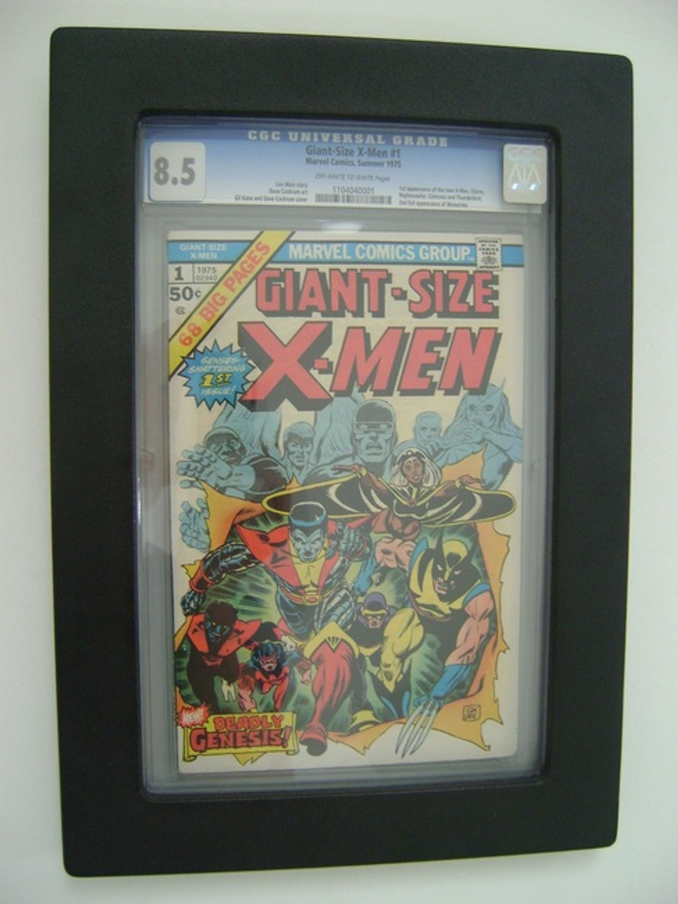 Comic Book Frame for Graded Golden Age Comics, CGC and CBCS