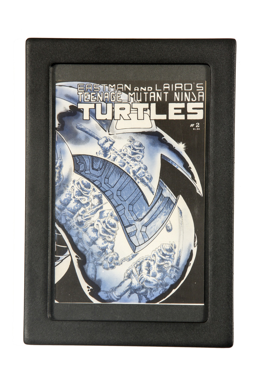 A loose Book Insert Set inside of a Graded Comic Book POD is a great way to frame and display any larger or odd sized comic book...like the Teenage Mutant Ninja Turtles 1, 2, 3 and 4!