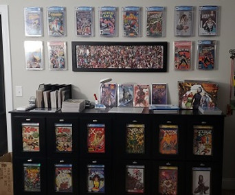 Comic Book Display Case for Boarded Comic Books - Collectible