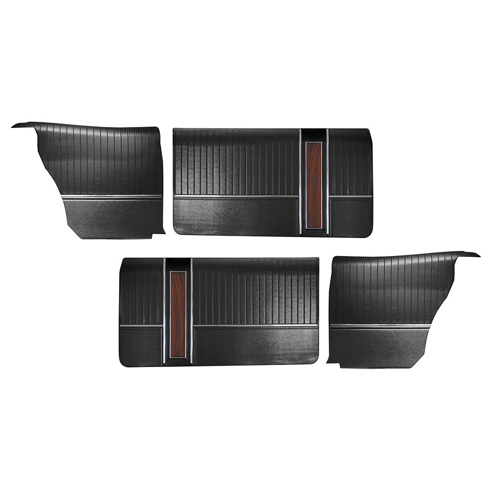 DOOR-QUARTER TRIM PANELS 1967 FORD GALAXIE 500 2-DOOR HARDTOP