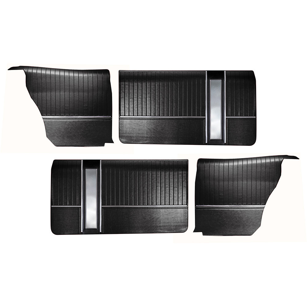 DOOR-QUARTER TRIM PANELS 1967 FORD GALAXIE 500XL 2-DOOR HARDTOP