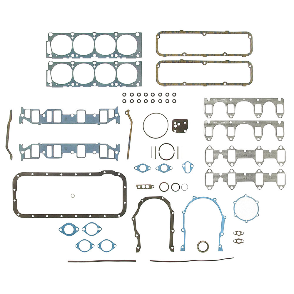 ENGINE GASKET SET 1970-76 FORD 332 352 360 361 390 406 410 427 428