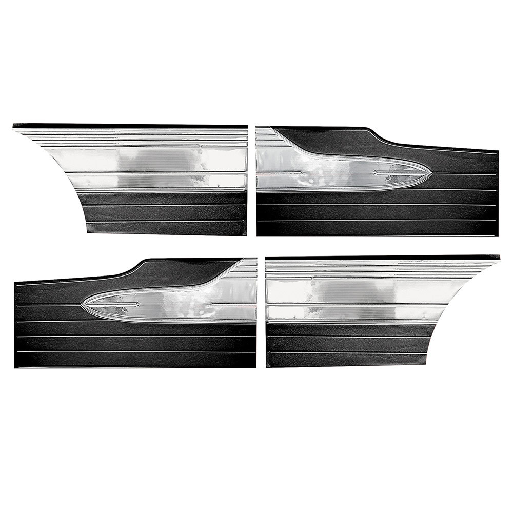 ブリカ DOOR TRIM PANELS 1963 FORD FALCON 4-DOOR SEDAN FRONT AND REAR