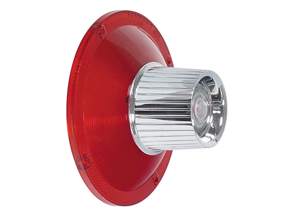 TAILLIGHT LENS 1964 FORD GALAXIE REAR LAMPS WITH BACKUP RED WITH