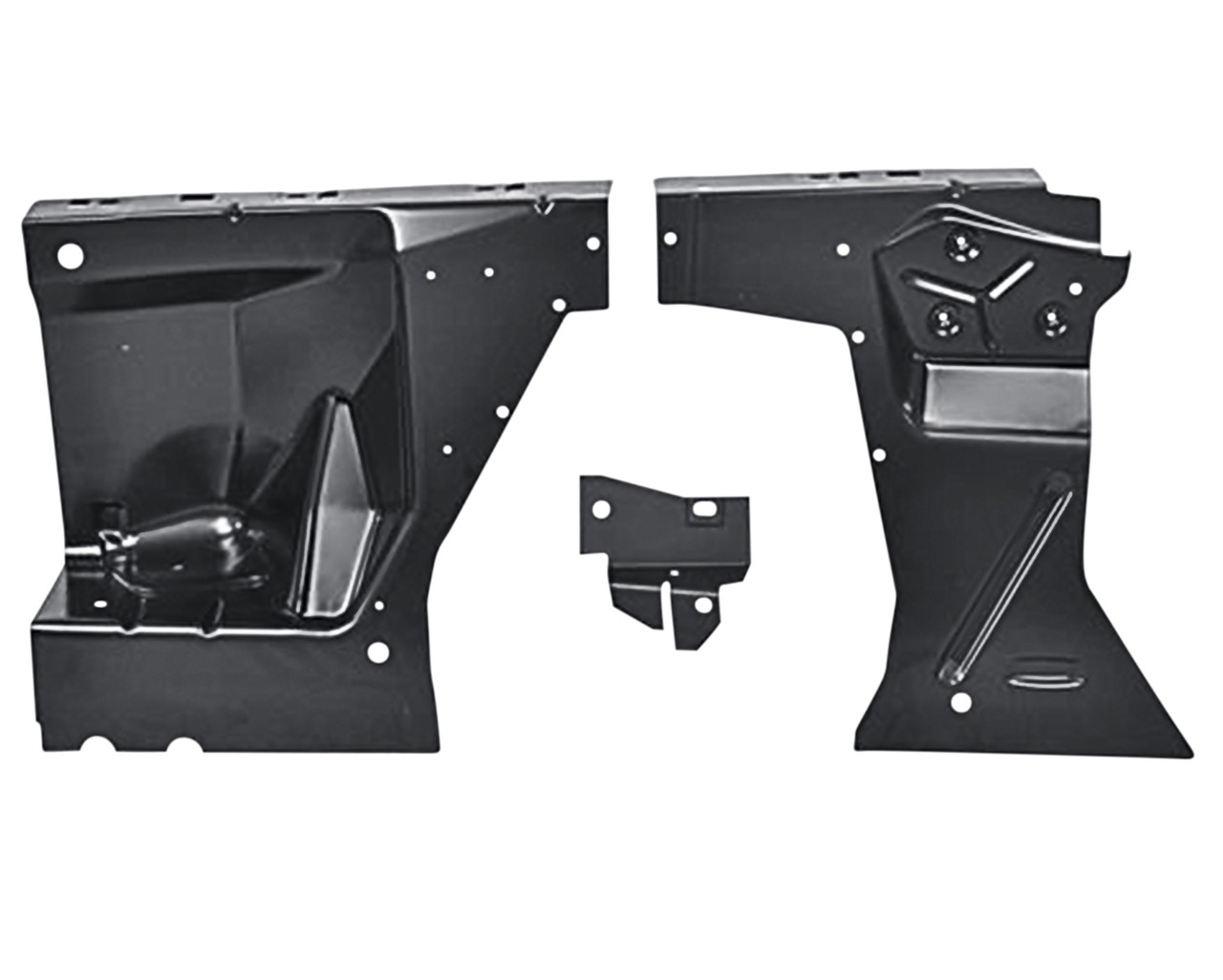 FENDER APRON - FRONT AND REAR RH 1964-65 FORD FALCON MERCURY COMET