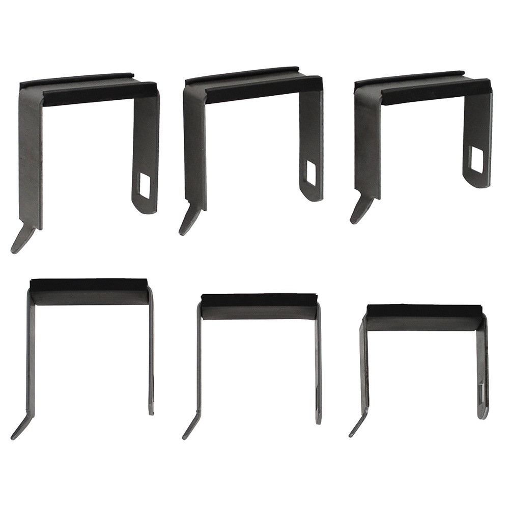 BAND CLAMP SET 1964-70 FORD FALCON 1965-73 MUSTANG 1967-70