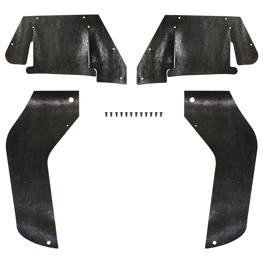 SPLASH APRON SEAL SET 1965-68 FORD GALAXIE FRONT FENDER-TO-CONTROL