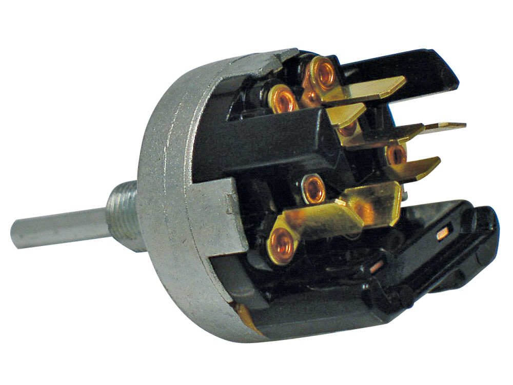 WINDSHIELD WIPER SWITCH 1965-66 FORD MUSTANG 2-SPEED 7-TERMINAL