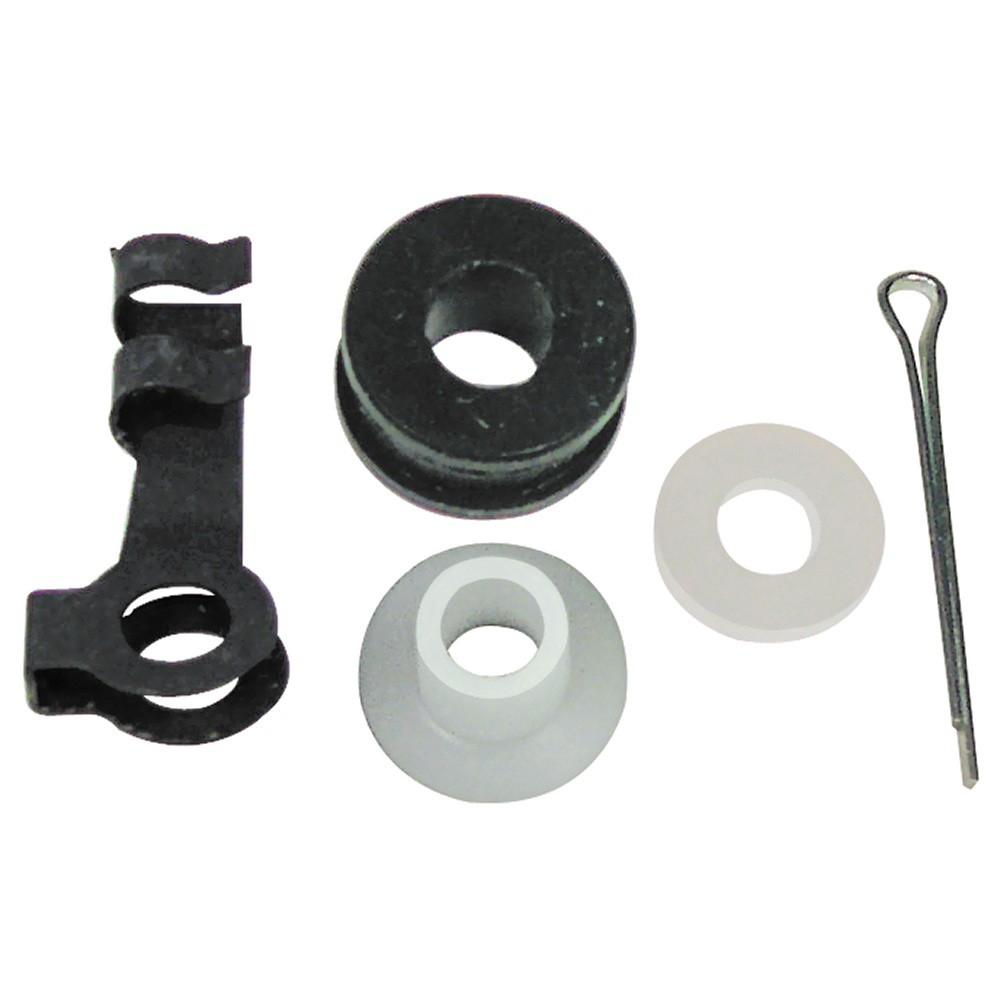 ACCELERATOR ROD BUSHING & CLIP KIT 1964.5-67 FORD MUSTANG WITH 260
