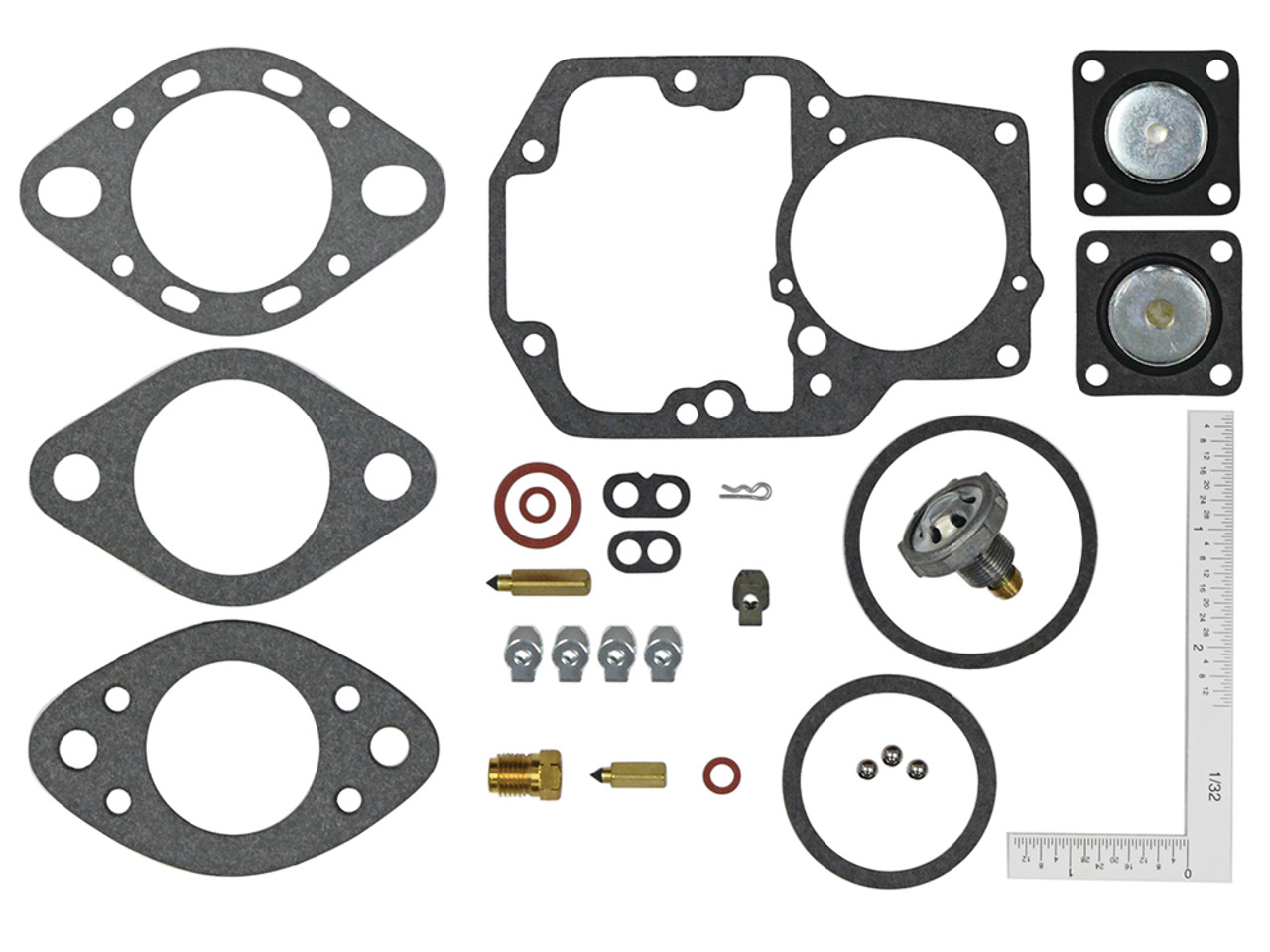 CARBURETOR REPAIR KIT 63-69 FORD GALAXIE FAIRLANE FALCON 63