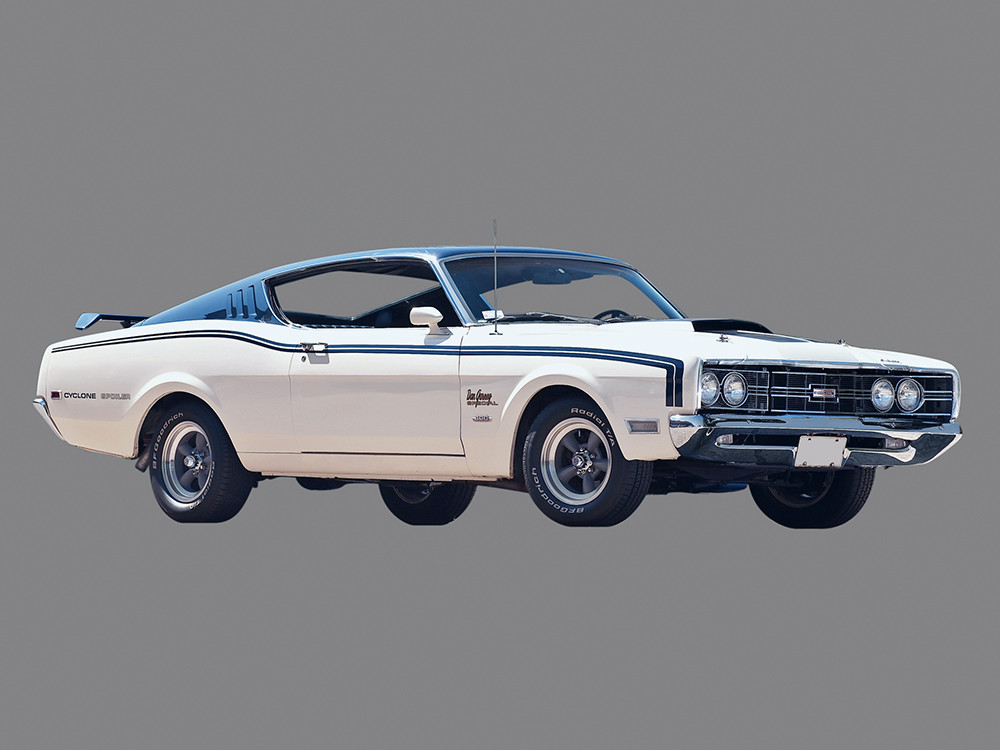 UPPER BODY STRIPE KIT 1969 MERCURY CYCLONE SPOILER & II VINYL TAPE