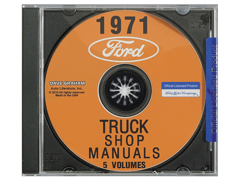 1959 Ford Truck Shop Manual: F100 F250 F350 & Big Truck Service Repair Book